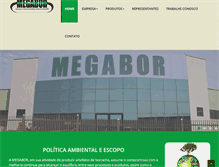 Tablet Screenshot of megabor.com.br